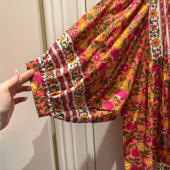 Vibrant Floral Women's Blouse - Picture 2 of 3